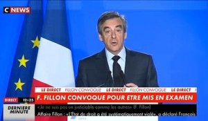 Regardez les moments forts de la conférence de presse de François Fillon organisée ce midi à son QG