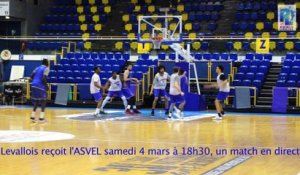 itw Tyler Harris avant match PL - ASVEL J21