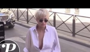Fashion Week - Rita Ora maxi décolleté !