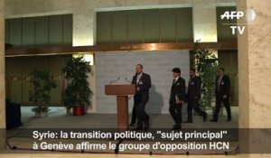 Syrie: la transition politique, "sujet principal" à Genève (HCN)