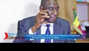 Entretien avec Mamadou Talla - Ministre de la Formation Professionnelle, de l'Apprentissage ...
