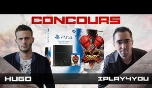 Concours : Gagne ta PS4 Street Fighter V avec Hugo et iplay4you