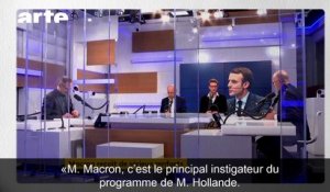 Eric Ciotti pousse à gauche Emmanuel Macron - DÉSINTOX - 02/03/2017