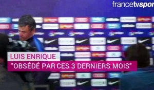 Football - Liga : Luis Enrique "obsédé" par ses trois derniers mois au Barça