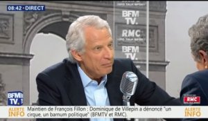 Voter pour François Fillon? "Certainement pas", pour Dominique de Villepin