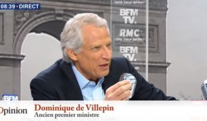 Dominique de Villepin : «François Fillon fait le jeu du Front national»