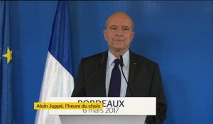 Pour Alain Juppé, la manifestation du Trocadéro montre que "le noyau des militants LR s'est radicalisé"