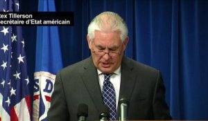 Le décret migratoire, mesure de "bon sens" affirme Tillerson