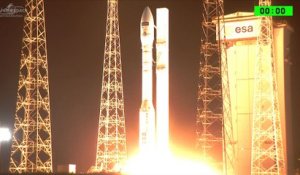 Une fusée Vega lance un satellite d'observation de la Terre