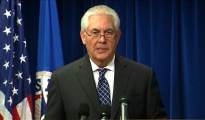 Le décret migratoire, mesure de "bon sens" affirme Tillerson