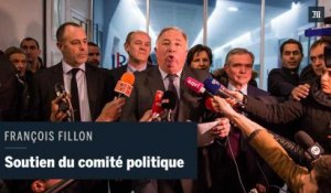 Le comité politique des Républicains soutient François Fillon