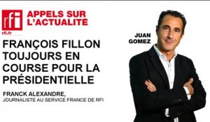 François Fillon toujours en course pour la présidentielle