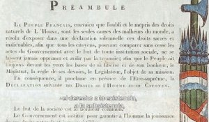 1793 - La primera constitución republicana de Francia | La Constitution des droits de l'homme de 1793 | Musée Carnavalet
