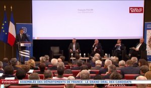 Départements : François Fillon propose que "les territoires s'organisent librement".