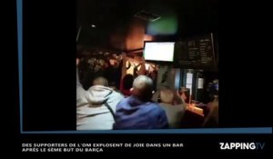 Barça - PSG : Des supporters de l'OM explosent de joie sur le 6ème but du Barça (vidéo)