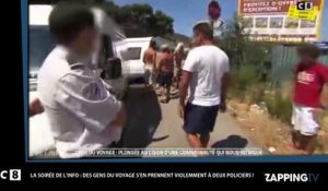 Des policiers violentés par des gens du voyage (vidéo)