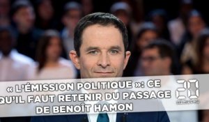 «L'Emission politique»: Ce qu'il faut retenir du passage de Benoît Hamon