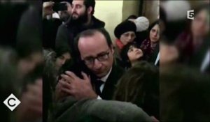 CàVous : les images touchantes de François Hollande après l'attentat de l'hyper casher