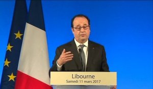 François Hollande appelle "au rassemblement de la gauche" face au "nationalisme"