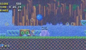 Sonic Mania : Green Hill Zone Act 2 gameplay