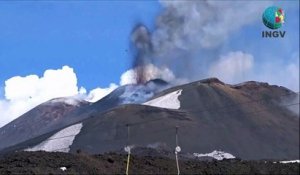 Sicile: nouvelle éruption de l'Etna