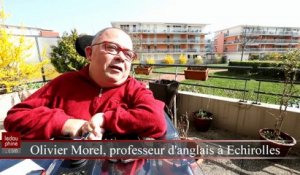 Olivier Morel, professeur d'anglais à Echirolles