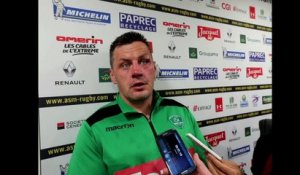 James Coughlan après Clermont - Section Paloise : "On a loupé trop de plaquages"