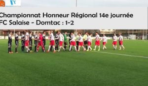 FC Salaise - Domtac (1-2) Honneur Régional