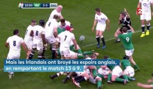 Rugby : Le XV de la Rose arrêté en plein vol