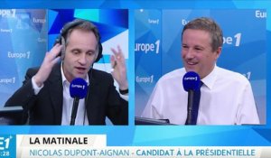 Dupont-Aignan : "Attention au mirage Macron et à la réaction Fillon !"