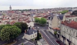 Panorama à 360 degrés depuis la terrasse de la tour Martell à Cognac