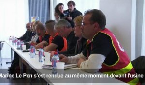 Whirlpool: Le Pen fait de "l'utilisation politique" (Macron)
