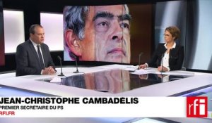 Jean-Christophe Cambadélis, Premier secrétaire du Parti socialiste (PS)