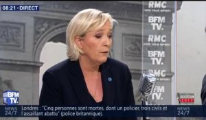 Attaque à Londres: Marine Le Pen dénonce "une forme de terrorisme low cost"