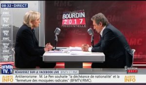 Marine Le Pen ne supprimera pas l'immunité présidentielle, si elle est élue
