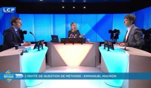 Emmanuel Macron invité de Question de méthode sur LCP avec France Bleu