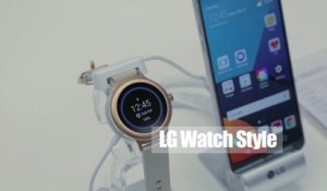 Vu au MWC 2017 - La LG Watch Style