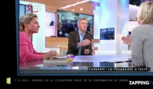 Bernard de la Villardière raconte ses sensations sous cannabis dans C à Vous