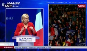 Marine Le Pen: "Notre système social ne doit pas être détruit"