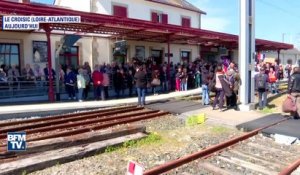 Un concert de casseroles attendait Fillon au Croisic… mais ce dernier a changé de train