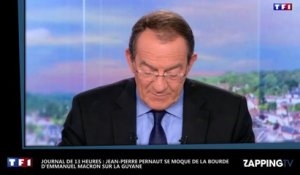 Emmanuel Macron : Jean-Pierre Pernaut se moque de sa bourde sur "l’île" de Guyane (Vidéo)