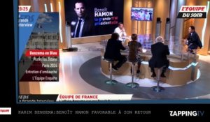 Karim Benzema : Benoît Hamon favorable à son retour en équipe de France, sous conditions