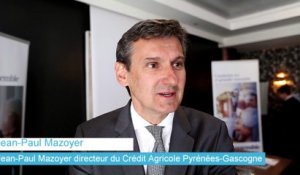 Jean-Paul Mazoyer, nouveau directeur du Crédit Agricole Pyrénées-Gascogne