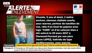 Alerte enlèvement - Vicente 5 ans et demi enlevé par son père à Clermont-Ferrand: "Une scène violente et brutale"