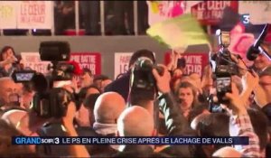 Présidentielle: le PS en crise après le soutien de Valls à Macron