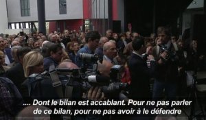 En Corse, Fillon fustige "Emmanuel Hollande"