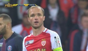 Finale Coupe de la Ligue - Monaco/PSG - Kevin Trapp s'interpose sur une frappe de Germain