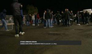 Foot - L1 - Bastia : Des supporters tentent de pénétrer dans les bureaux du club