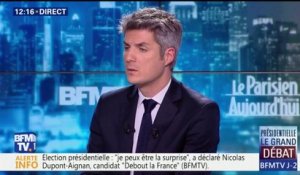 Dupont-Aignan sur Macron: "L'emballage est nouveau, mais le contenu du paquet cadeau c'est la même politique"