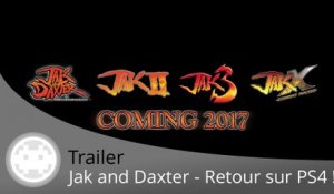 Trailer - Jak and Daxter (Le Retour des Jeux PS2 sur PS4 !)